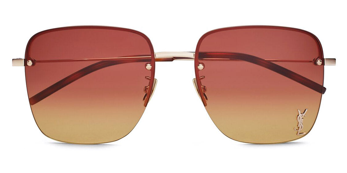 Saint Laurent® SL 312 M - Gold / Orange Sunglasses