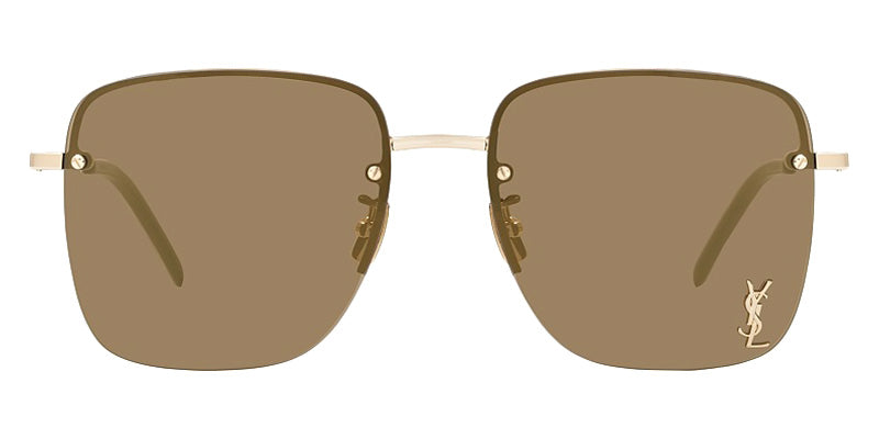 Saint Laurent® SL 312 M - Gold / Brown Sunglasses