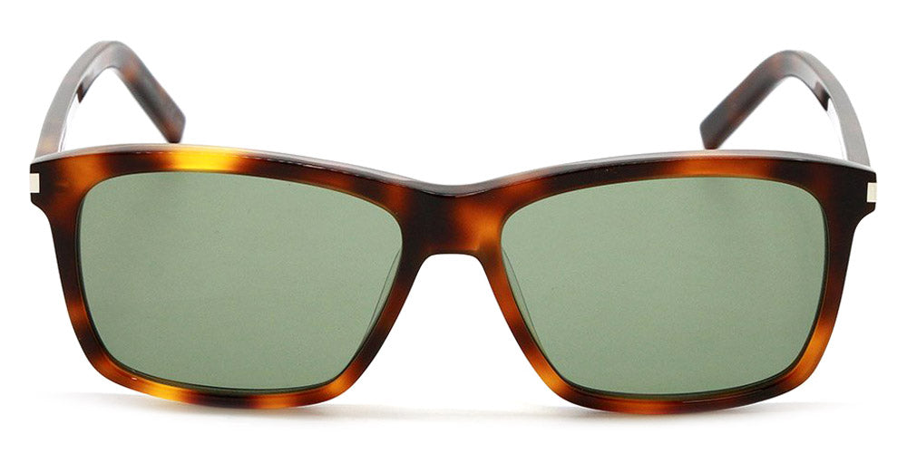 Saint Laurent® SL 339 - Havana / Green Sunglasses