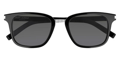 Saint Laurent® SL 341 - Black / Silver Mirrored Sunglasses