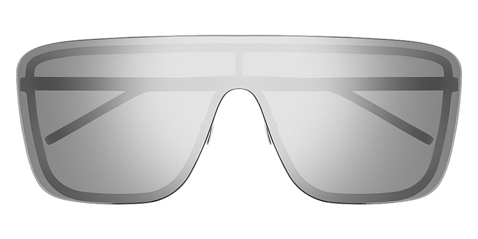 Saint Laurent® SL 364 Mask - Black / Silver Flash Sunglasses