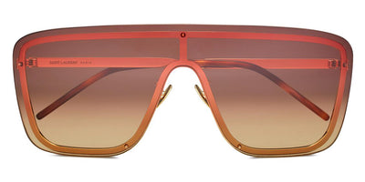 Saint Laurent® SL 364 Mask - Gold / Orange Gradient Sunglasses