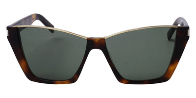 Saint Laurent® SL 369 KATE - Havana / Green Sunglasses