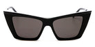 Saint Laurent® SL 372 - Black / Black Sunglasses