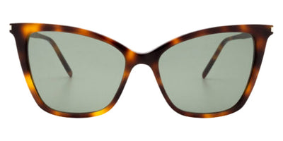 Saint Laurent® SL 384 - Havana / Green Sunglasses