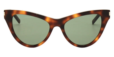 Saint Laurent® SL 425 - Havana / Green Sunglasses