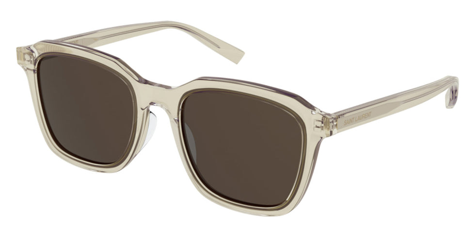 Saint Laurent® SL 457 - Yellow / Brown Sunglasses