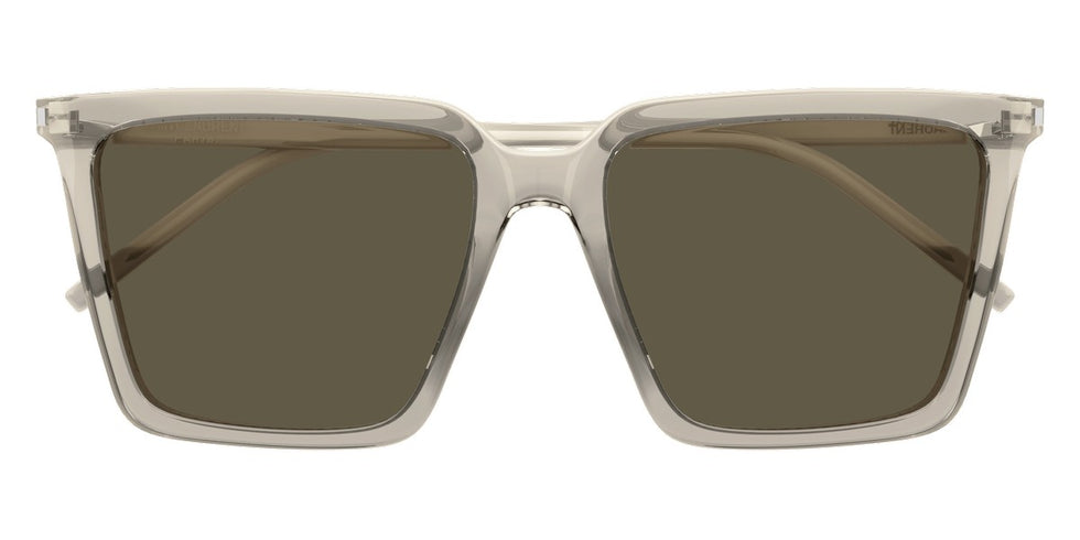 Saint Laurent® SL 474 - Yellow / Brown Sunglasses