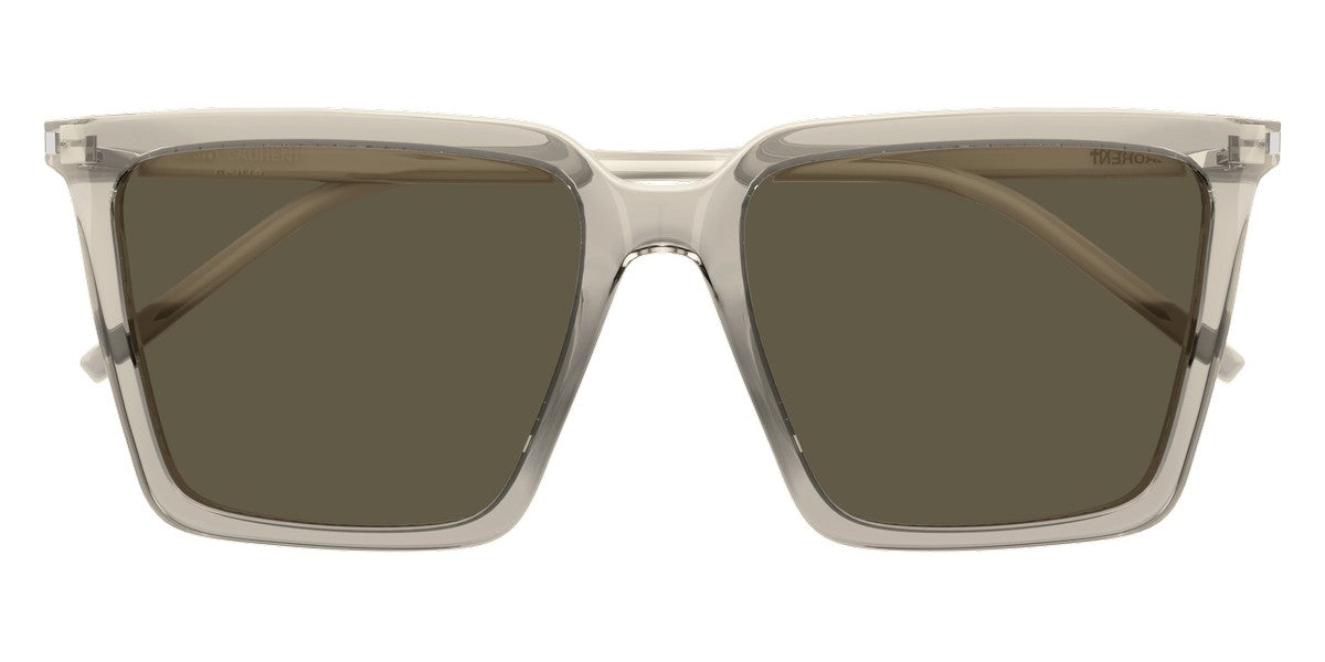 Saint Laurent® SL 474 - Yellow / Brown Sunglasses