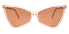 Saint Laurent® SL 475 JERRY - Nude / Brown Sunglasses