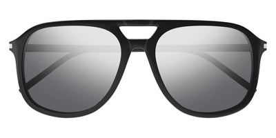 Saint Laurent® SL 476 - Black / Silver Mirrored Sunglasses