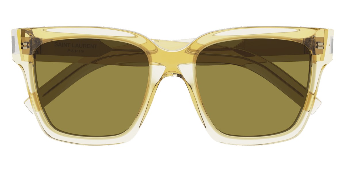 Saint Laurent® SL 507 - Yellow / Green Sunglasses
