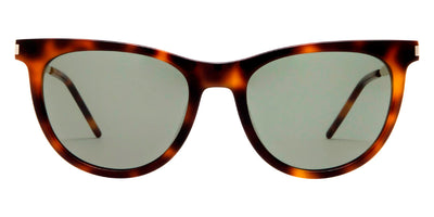 Saint Laurent® SL 510 - Gold/Havana / Green Sunglasses