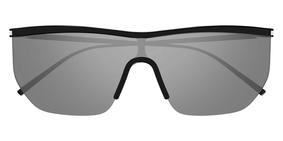 Saint Laurent® SL 519 MASK - Black / Silver Flash Sunglasses
