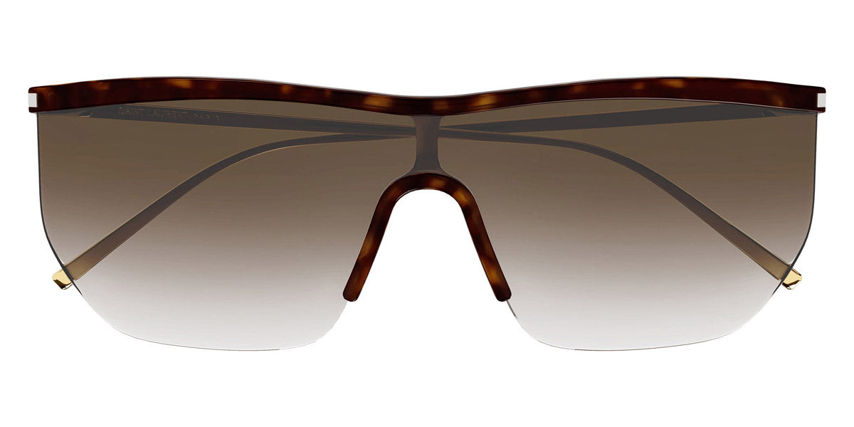 Saint Laurent® SL 519 MASK - Havana / Brown Sunglasses