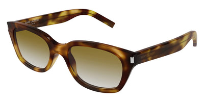Saint Laurent® SL 522 - Havana / Brown Gradient Sunglasses