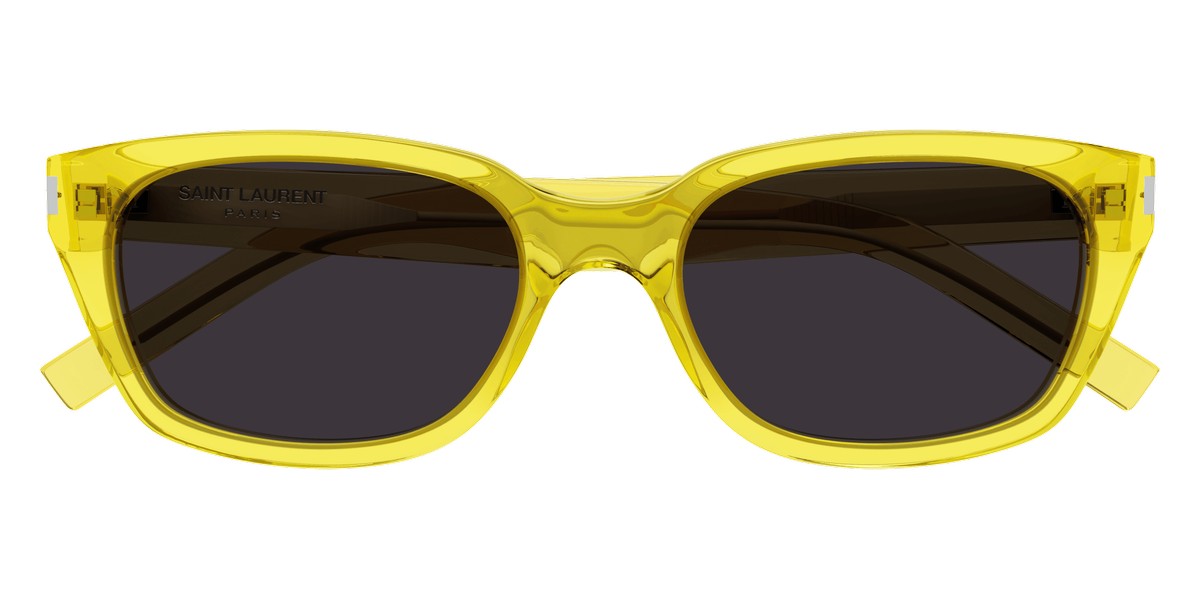 Saint Laurent® SL 522 - Yellow / Black Sunglasses