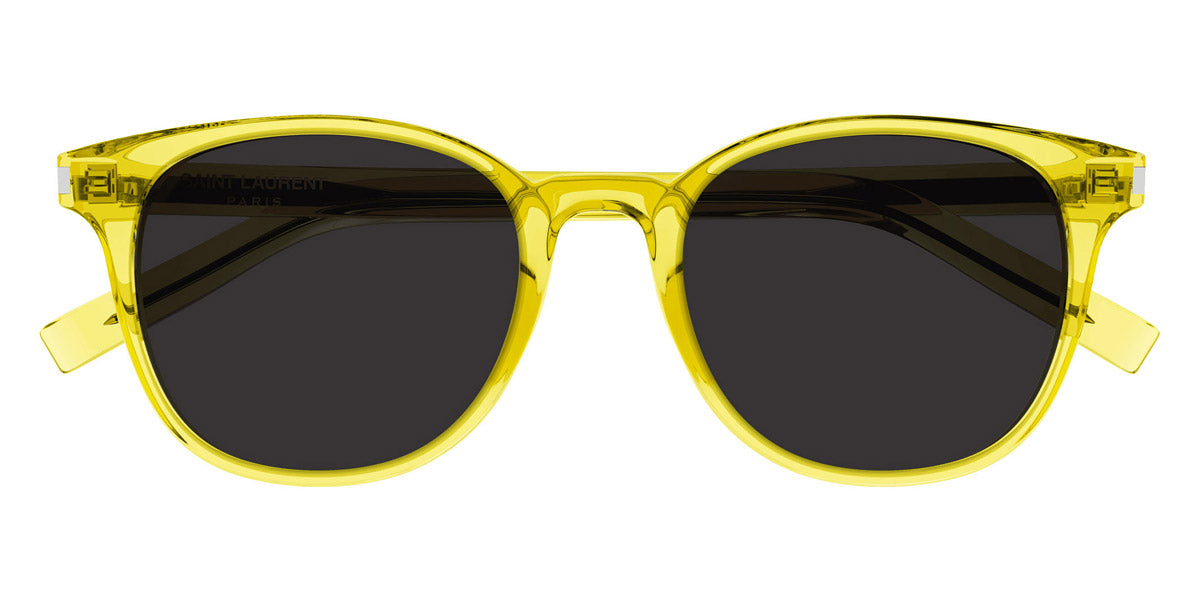 Saint Laurent® SL 527 ZOE - Yellow / Black Sunglasses