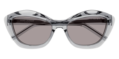 Saint Laurent® SL 68 - Gray / Violet Sunglasses