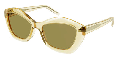 Saint Laurent® SL 68 - Yellow / Green Sunglasses