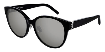 Saint Laurent® SL M39/K - Black / Silver Flash Sunglasses
