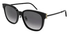 Saint Laurent® SL M48S_C/K - Black / Smoke Gradient Sunglasses