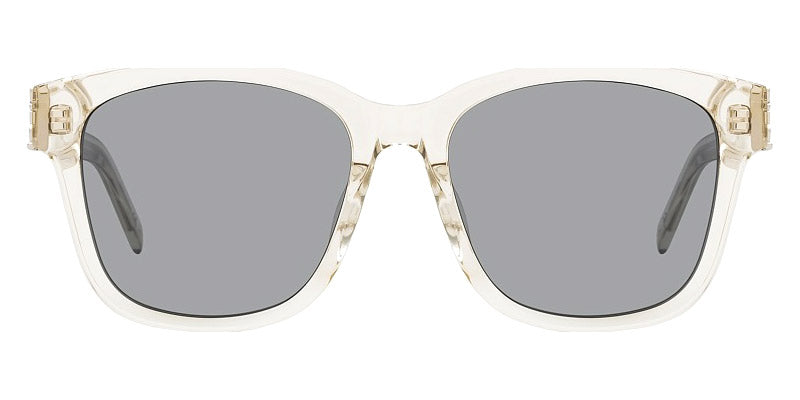 Saint Laurent® SL M68/F - Beige / Silver Mirrored Sunglasses