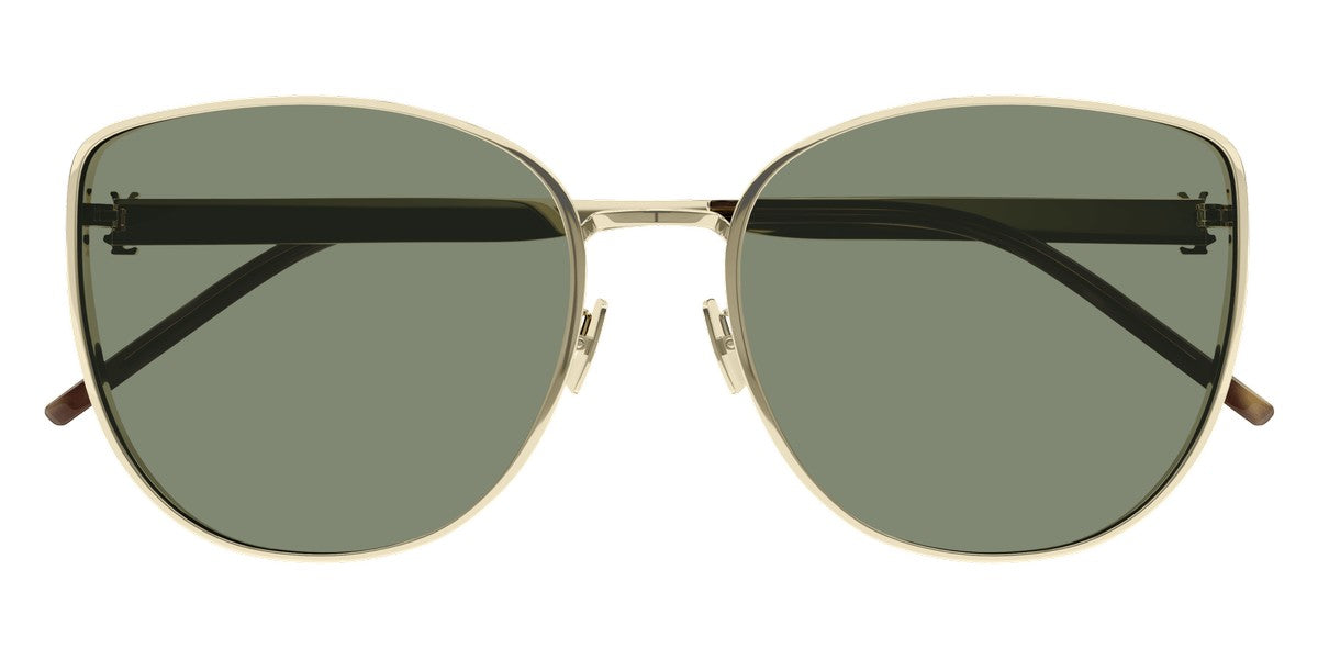 Saint Laurent® SL M89 - Gold / Green Sunglasses
