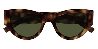 Saint Laurent® SL M94 - Havana / Green Sunglasses