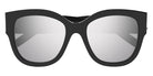 Saint Laurent® SL M95/F - Black / Silver Mirrored Sunglasses