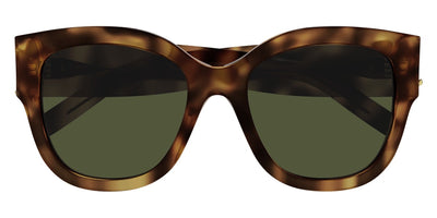 Saint Laurent® SL M95/F - Havana / Green Sunglasses