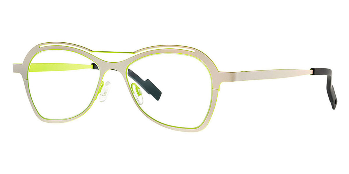 Theo® Slice - White / Yellow Eyeglasses