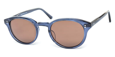 SALT.® SPENCER SAL SPENCER 003 48 - Indigo Blue/Polarized CR39 Deep Brown Lens Sunglasses