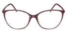 Silhouette® Spx Illusion SPX ILLUSION 1601 3530 - 7530 Rosegold Lilac Eyeglasses