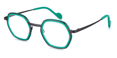 NaoNed® Stibiden NAO Stibiden 18VTO 47 - Bright Green / Grey Eyeglasses