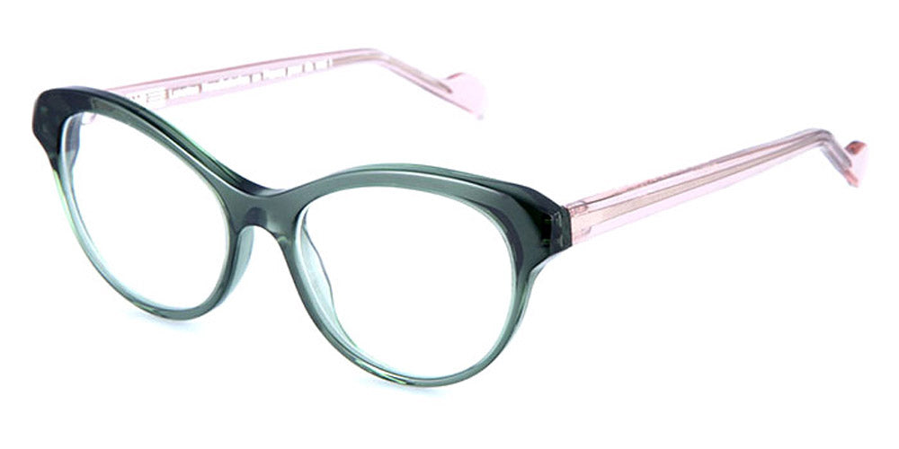 NaoNed® Surzhur NAO Surzhur 2114 51 - Transparent Green / Transparent Light Pink Eyeglasses