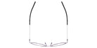 MARKUS T® T3384 MT T3384 250 50 - 250 Purple Eyeglasses