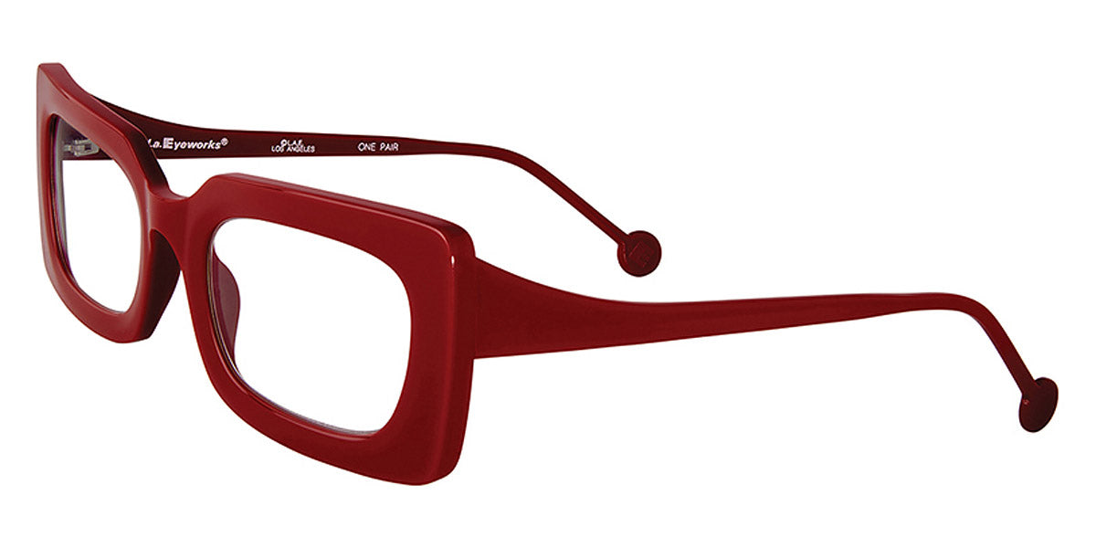 L.A.Eyeworks® TALLULAH  LA TALLULAH 1003 52 - Real Red Eyeglasses
