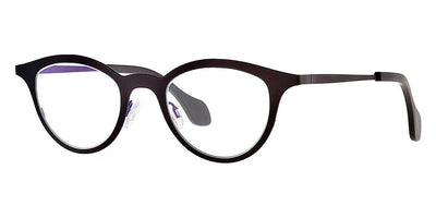 Theo® Mille+21 TH MILLE 21 397 46 - Black/Purple Eyeglasses