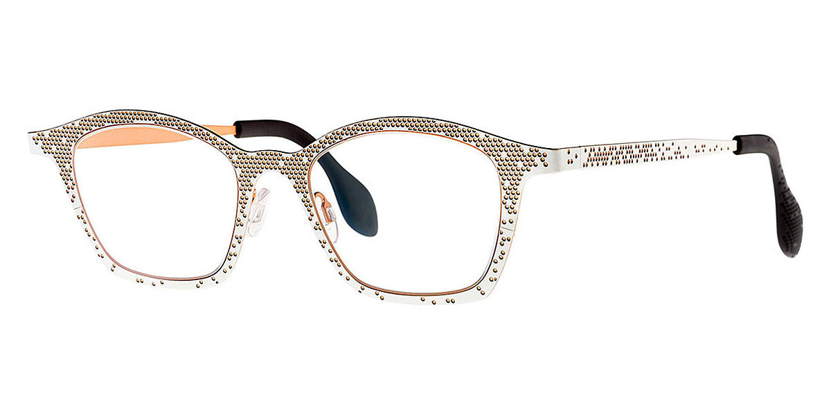 Theo® Mille+62 TH MILLE 62 409 48 - White/Gold Eyeglasses