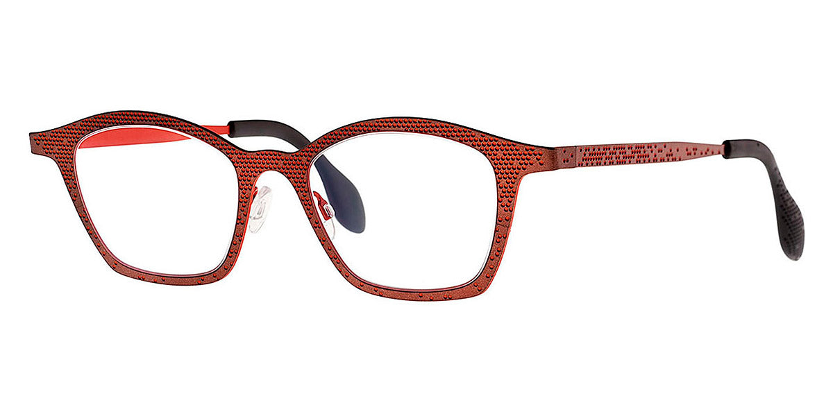 Theo® Mille+62 TH MILLE 62 431 48 - Brown/Orange Eyeglasses