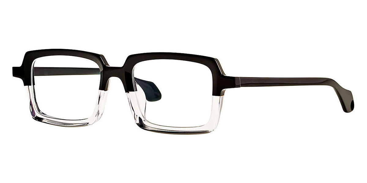 Theo® Mille+86 TH MILLE 86 028 50 - Black/Transparent Eyeglasses