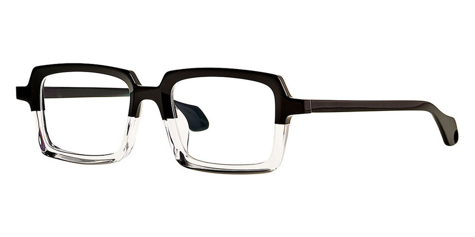Theo® Mille+86 TH MILLE 86 028 50 - Black/Transparent Eyeglasses