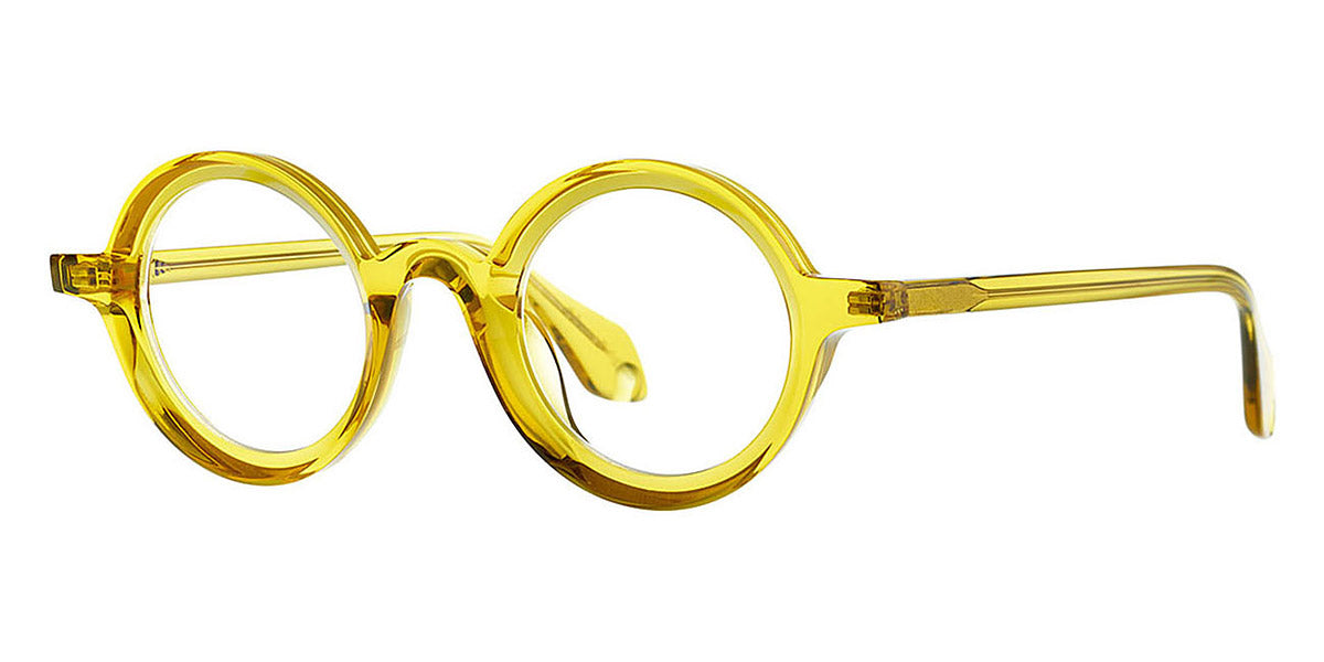 Theo® Mille+88 TH MILLE 88 018 44 - Transparent Mustard Eyeglasses