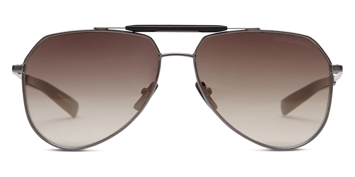 Oliver Goldsmith® The 1940'-001 - Gun Black Sunglasses