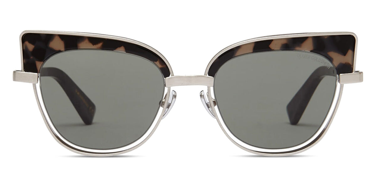 Oliver Goldsmith® The 2000'S-001 - Brushed Silver Sunglasses