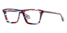 Theo® Mille+87 - Blue / Red Ecaille Dark Night