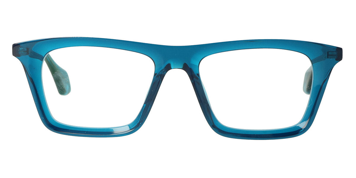 Theo® Mille+87 TH MILLE 87 005 54 - Blue / Red Ecaille Dark Night Eyeglasses