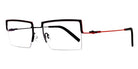 Theo® Vitelotte TH VITELOTTE 376 52 - Black Eyeglasses