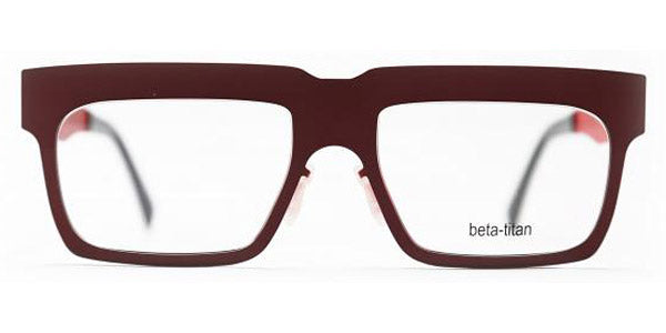 Henau® Tiscot H TISCOT BUR 54 - Burgundy BUR Eyeglasses